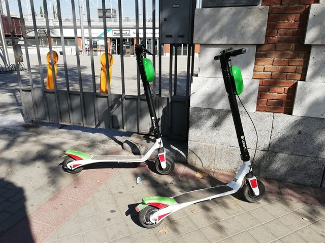 Lime retira sus patinetes de las calles de Madrid para adaptarlos 