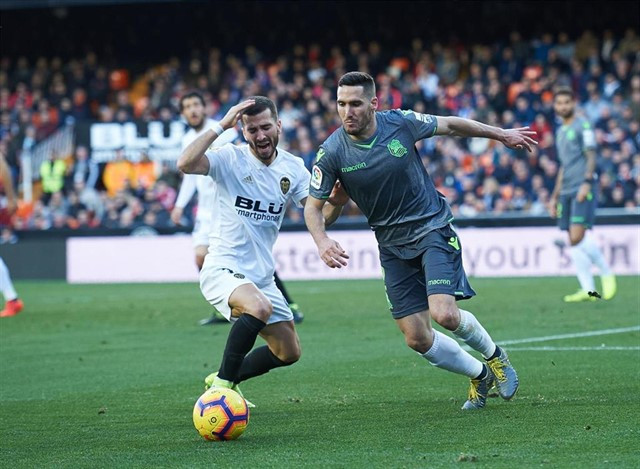 Gayà y Rodrigo, bajas por lesión en el Valencia para la visita al Celtic