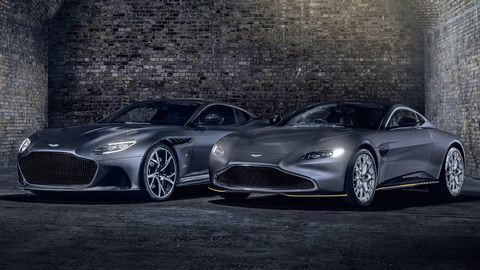 Aston Martin crea una edición limitada 007 de coches deportivos