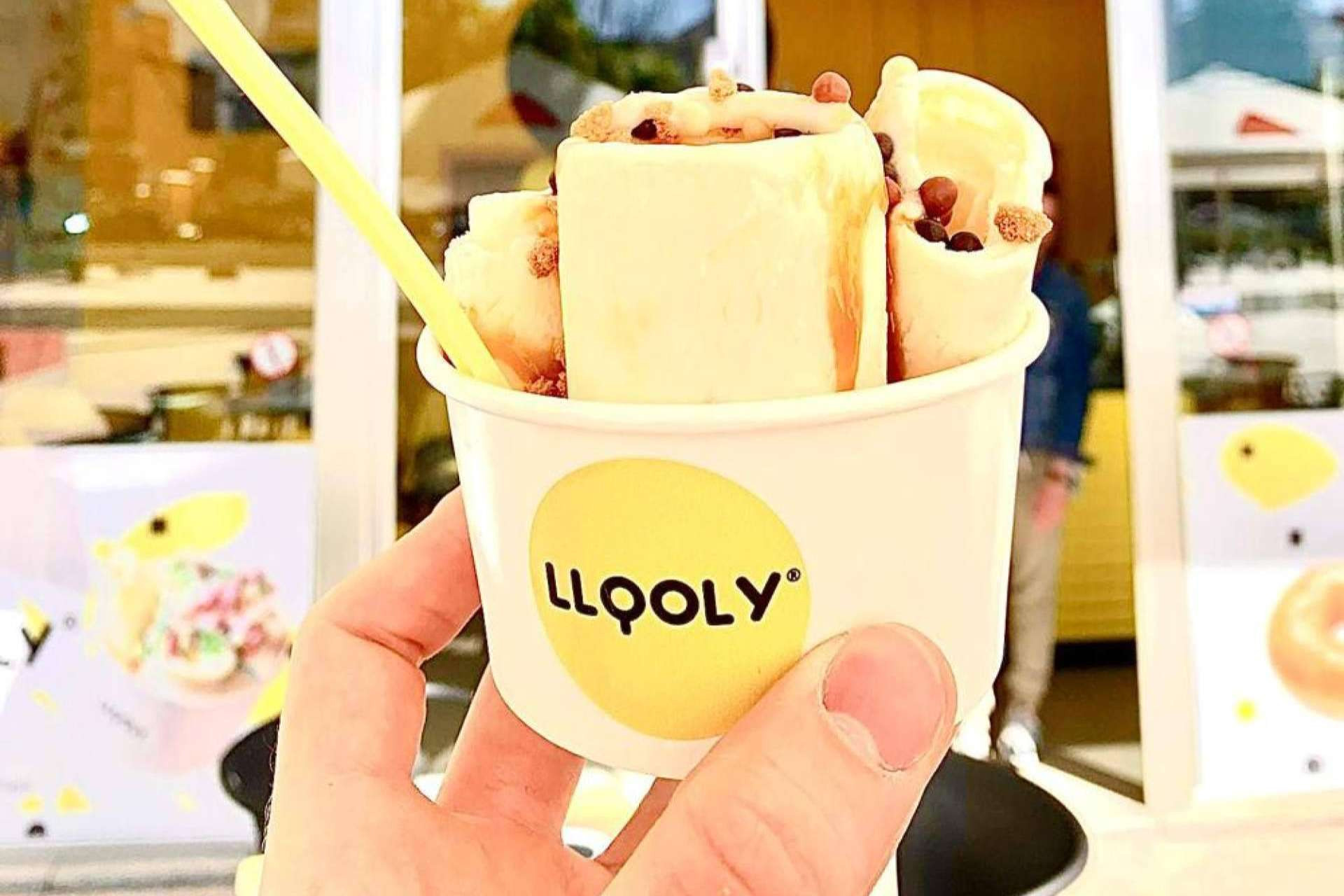 El helado de moda de Llooly, Ice Roll 