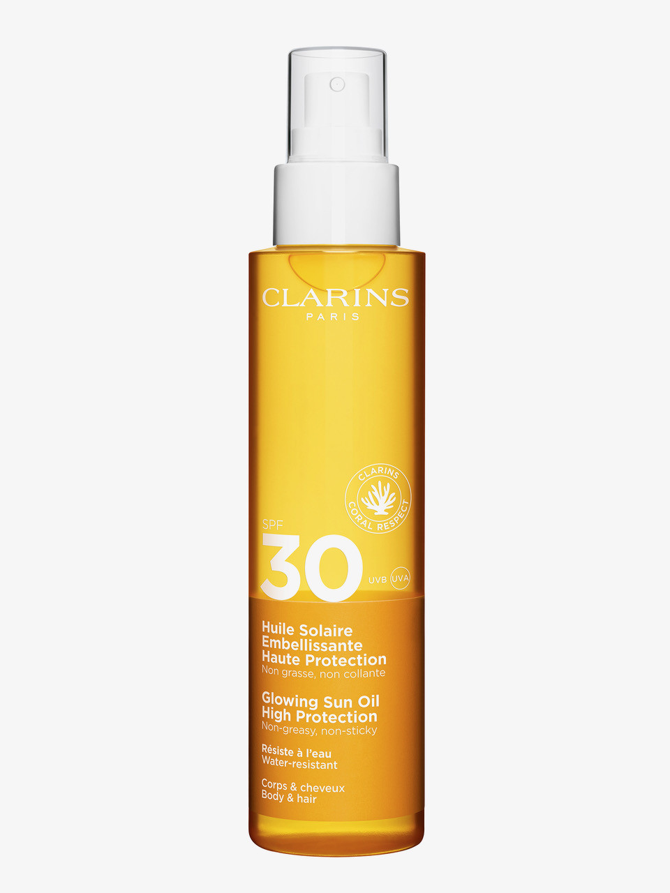 Huile Solaire Embellisante Haute Protection SPF30