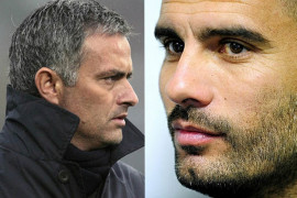 Mourinho y pep guardiola