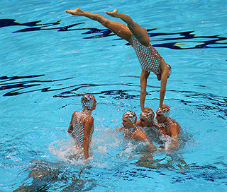 España, gimnasia sincronizada