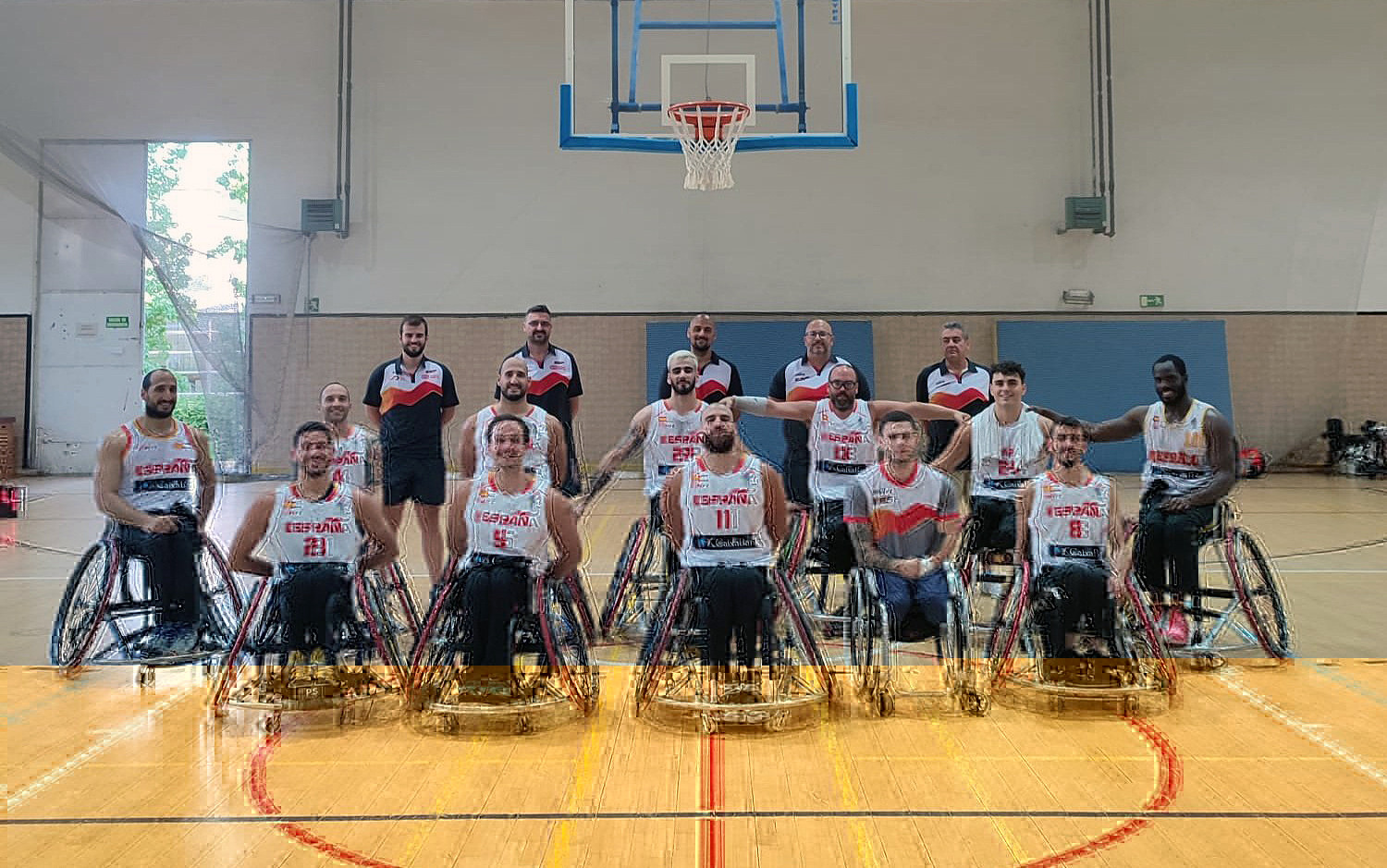 La selección masculina de baloncesto en silla de ruedas se clasifica