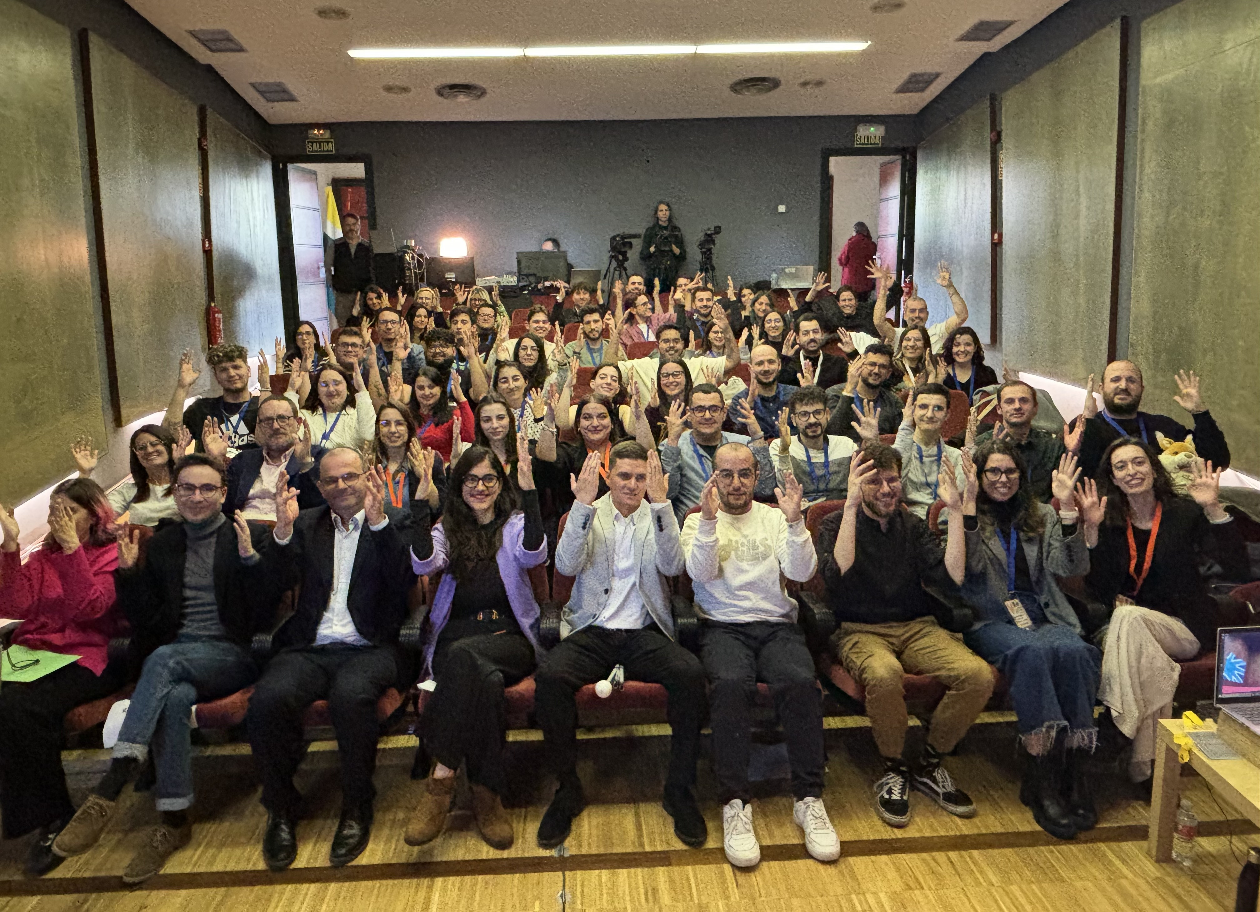  ​Jóvenes de toda España participan en el V Congreso de la Juventud Sorda de la CNSE en Madrid 