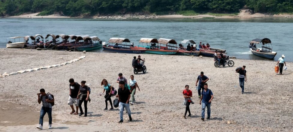  ​La violencia en sus países empuja a migrantes hacia México 
