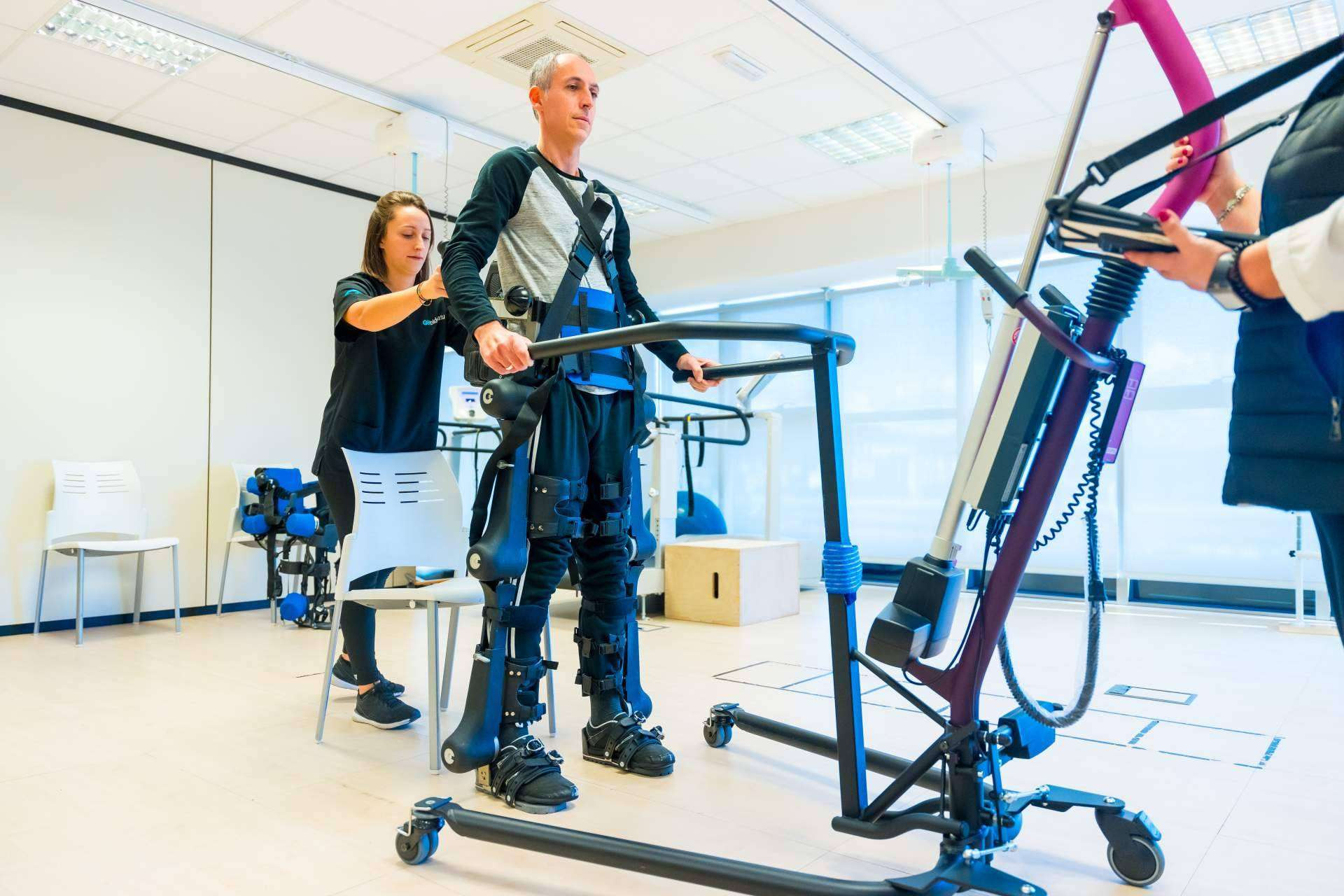  Gogoa, la empresa que desarrolla exoesqueletos para la rehabilitación neurológica de pacientes con ELA 