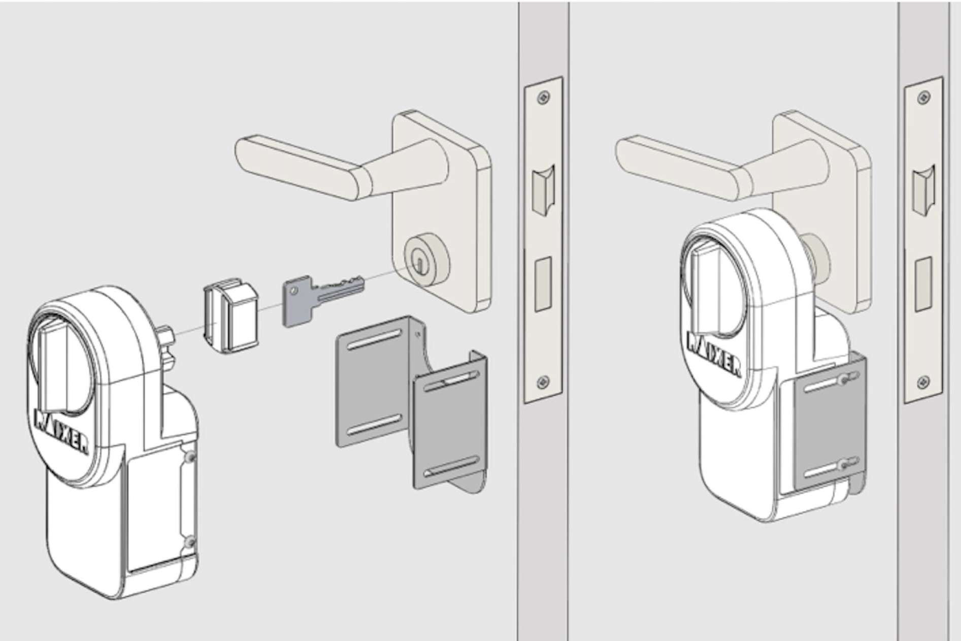  Raixer dispone de cerraduras inteligentes para abrir puertas a distancia 