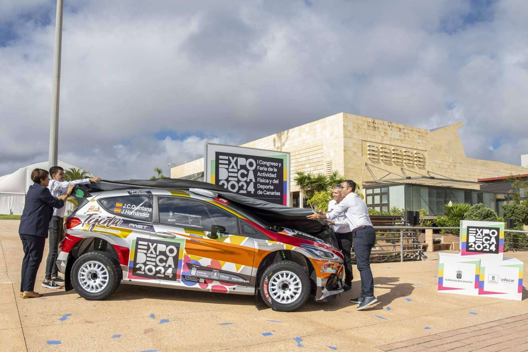  ExpoDeca con Juan Carlos Quintana en la Copa de España de Rallyes de Tierra 