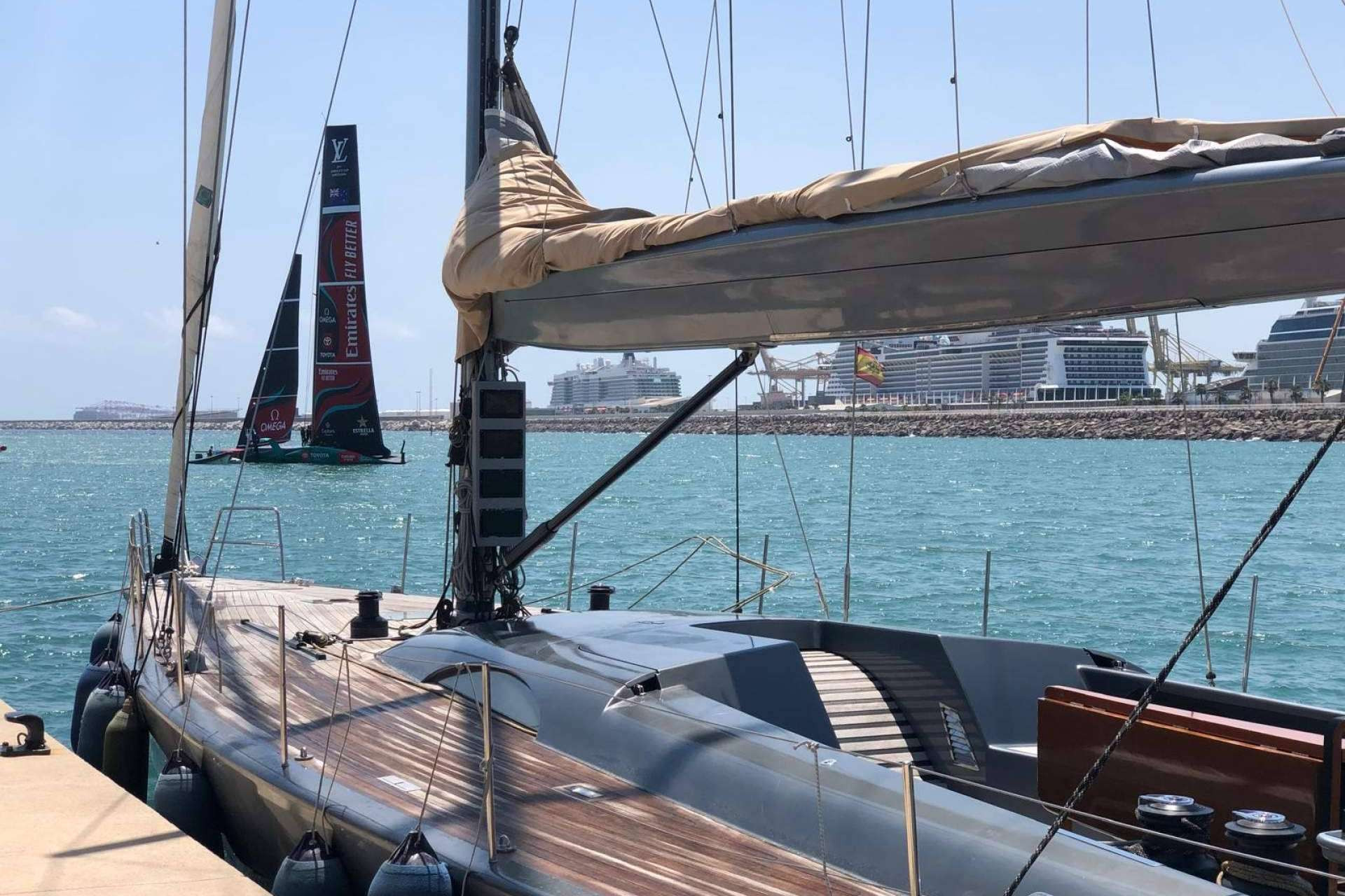  Cuenta Regresiva para la 37th America's Cup en Barcelona; ¡Todo Listo para el 22 de Agosto! 