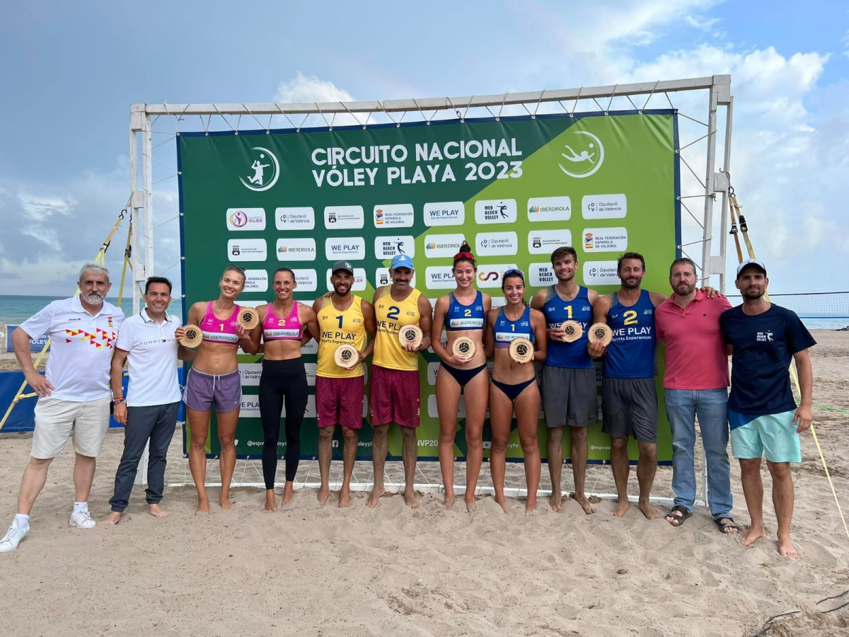 Medallas Circuito Nacional Vóley Playa