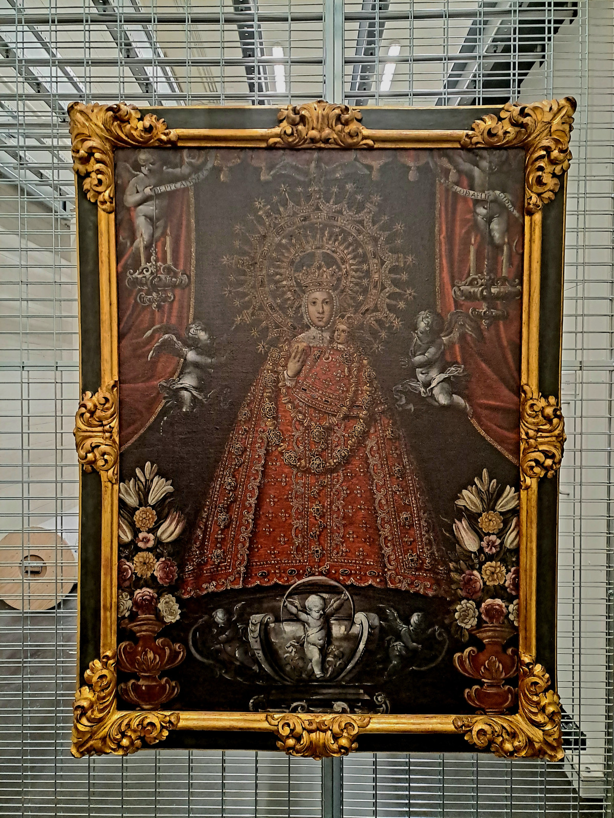 Cuadro anónimo de la Virgen de Atocha