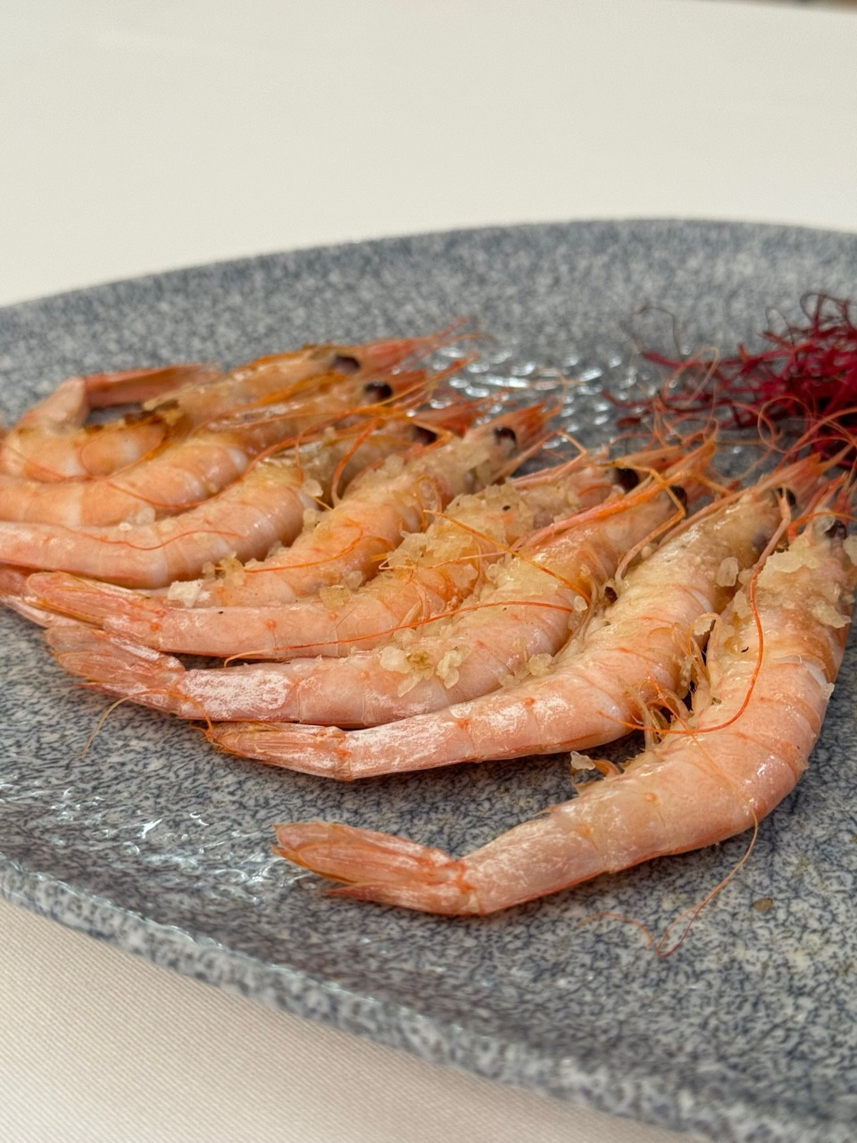 Gambas Materia prima