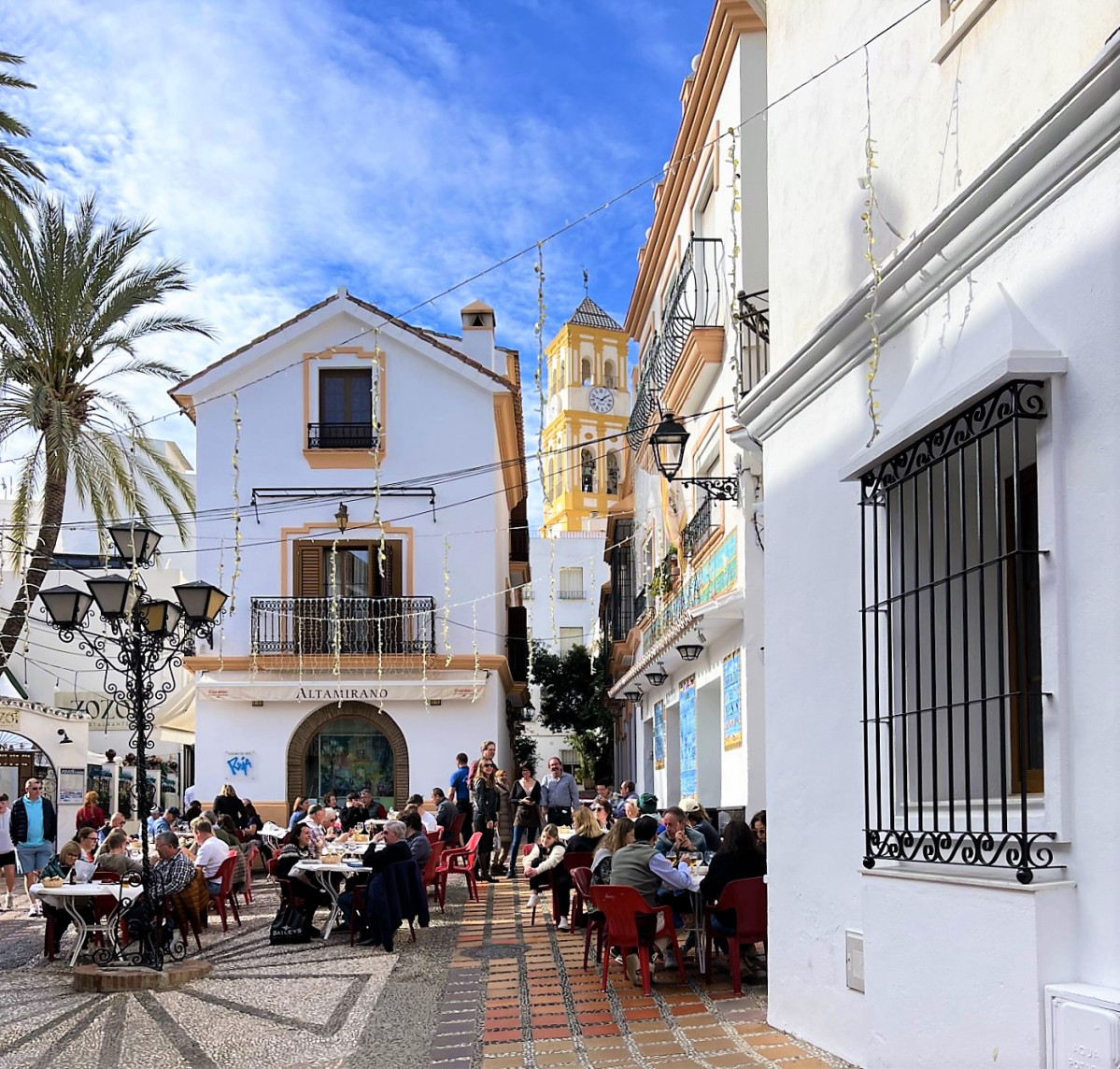 Terraza del bar Altamirano