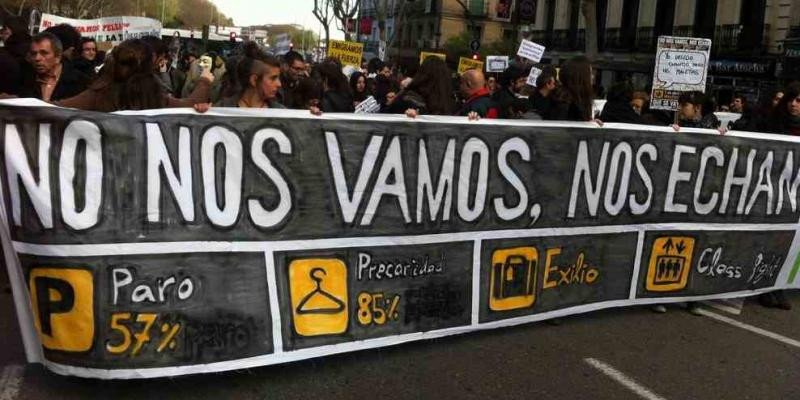 Jóvenes pobres aunque trabajen