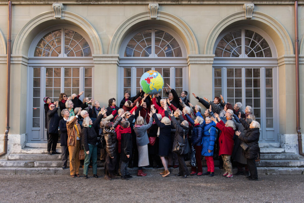 Mujeres mayores suiza Greenpeace