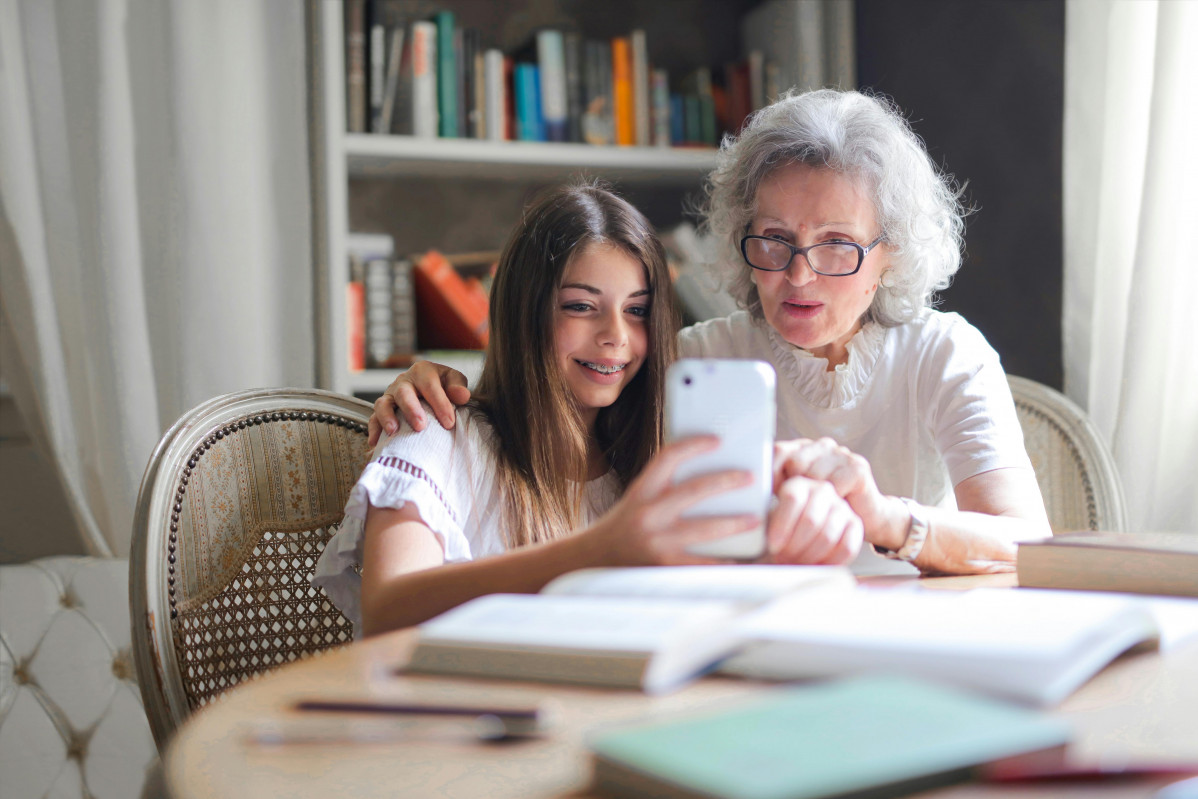 Abuela y nieta