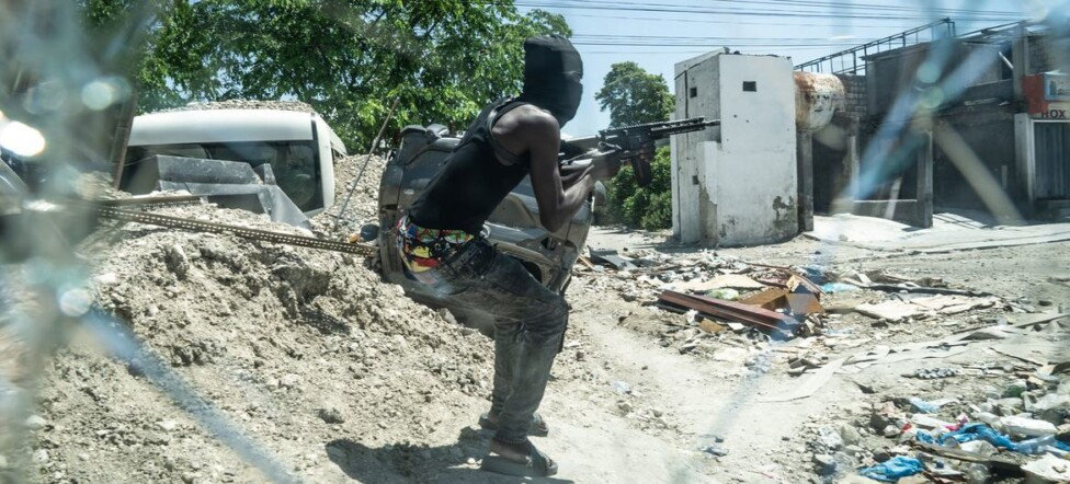 Haiti armado Giles Clarke Unocha