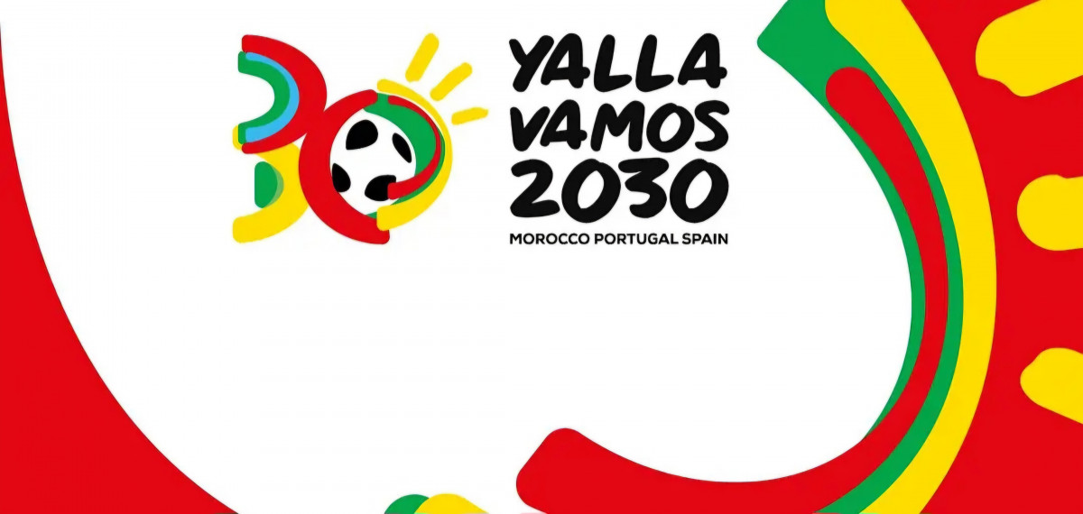 Foto principal, logo mundial 2030