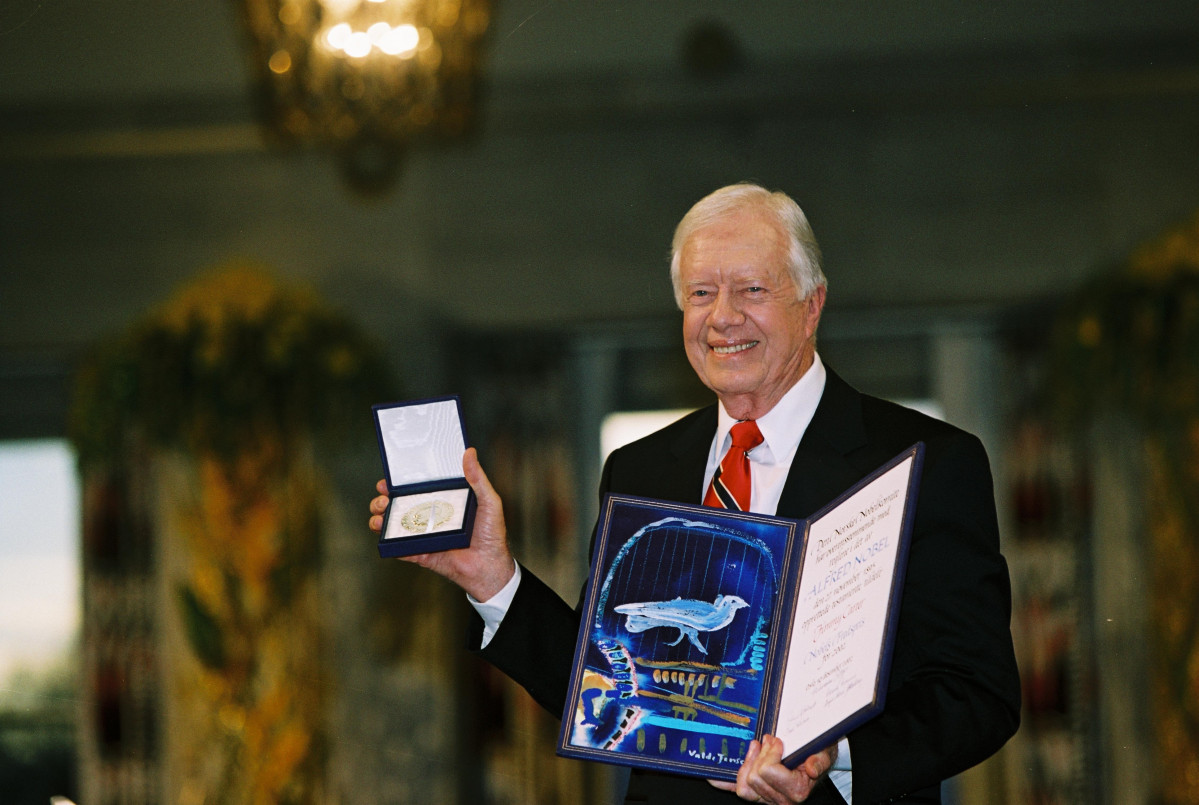 EuropaPress 6427083 expresidente estados unidos jimmy carter recibir nobel paz