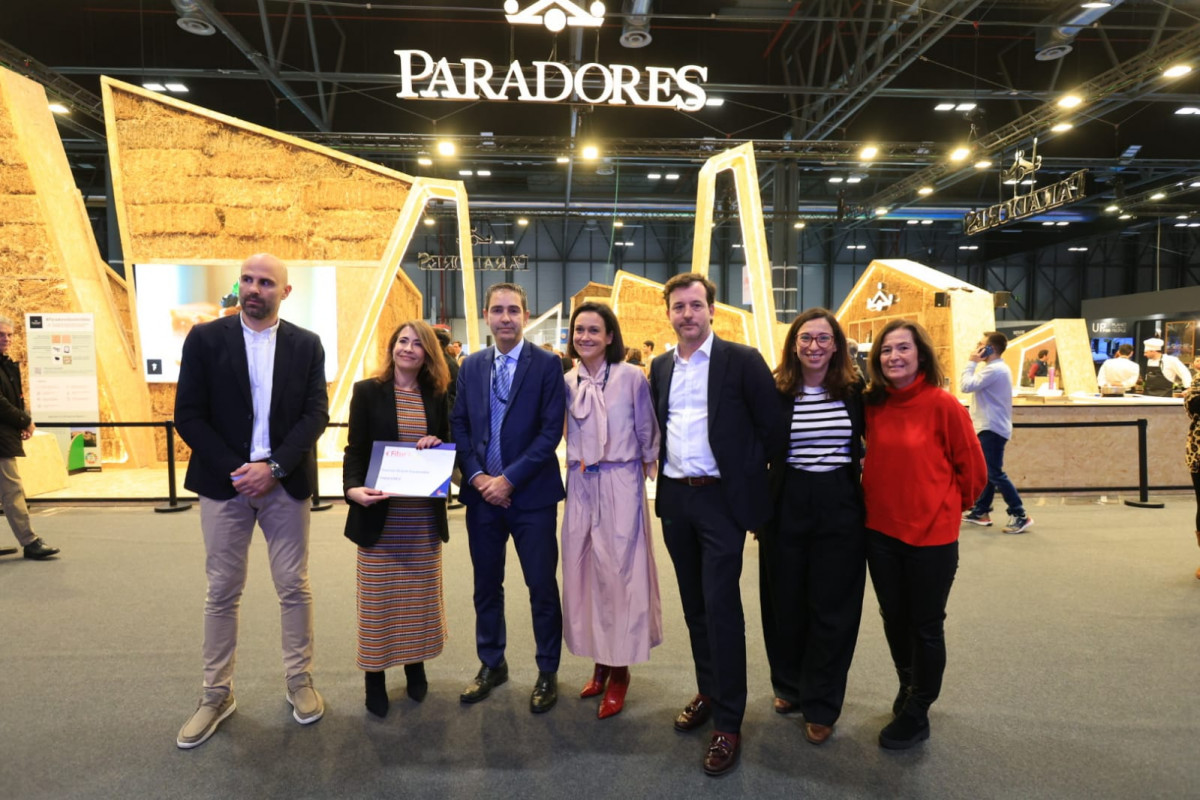 Paradores premio al stand mas sostenible de Fitur 2025