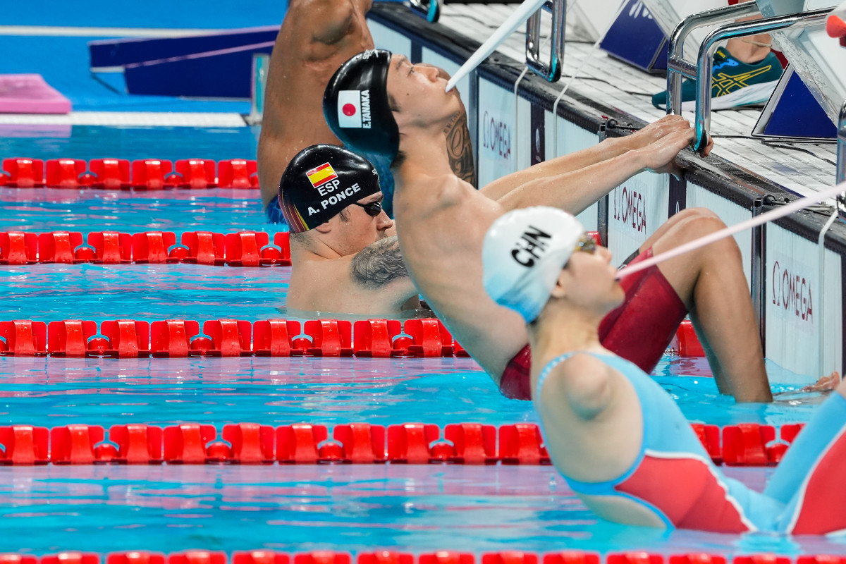 París 2024 Natación Toni Ponce 4x50 m estilos 0271 baja