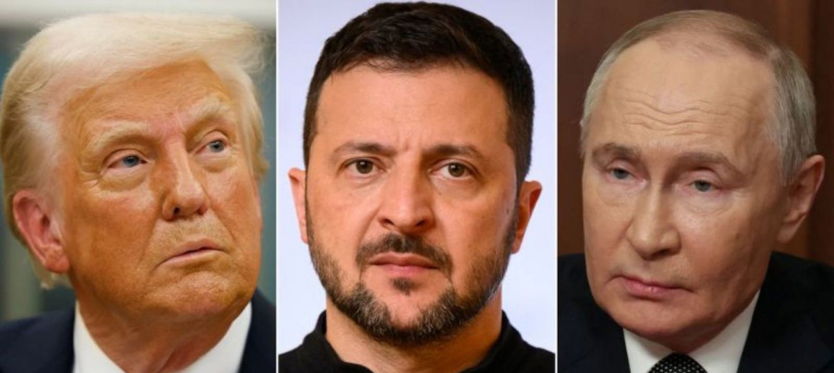 Zelenski valiente entre los cobardes Trump y Putin