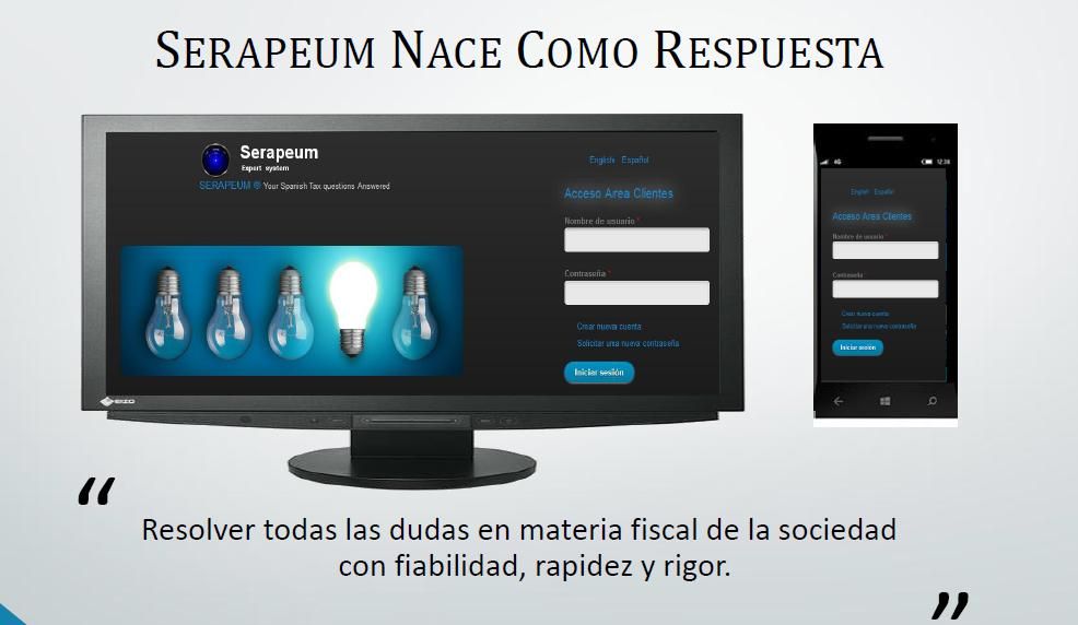 Serapeum, un revolucionario Asesor Fiscal Online