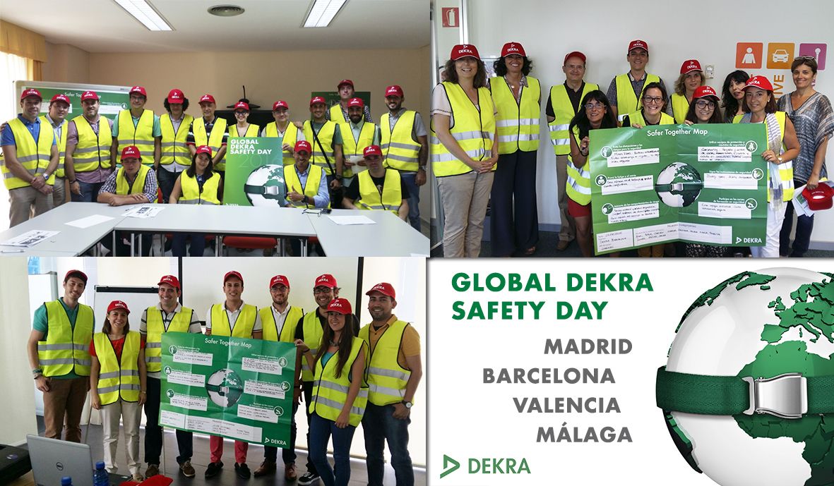 DEKRA celebra su DEKRA Safety Day para concienciar sobre seguridad a sus empleados