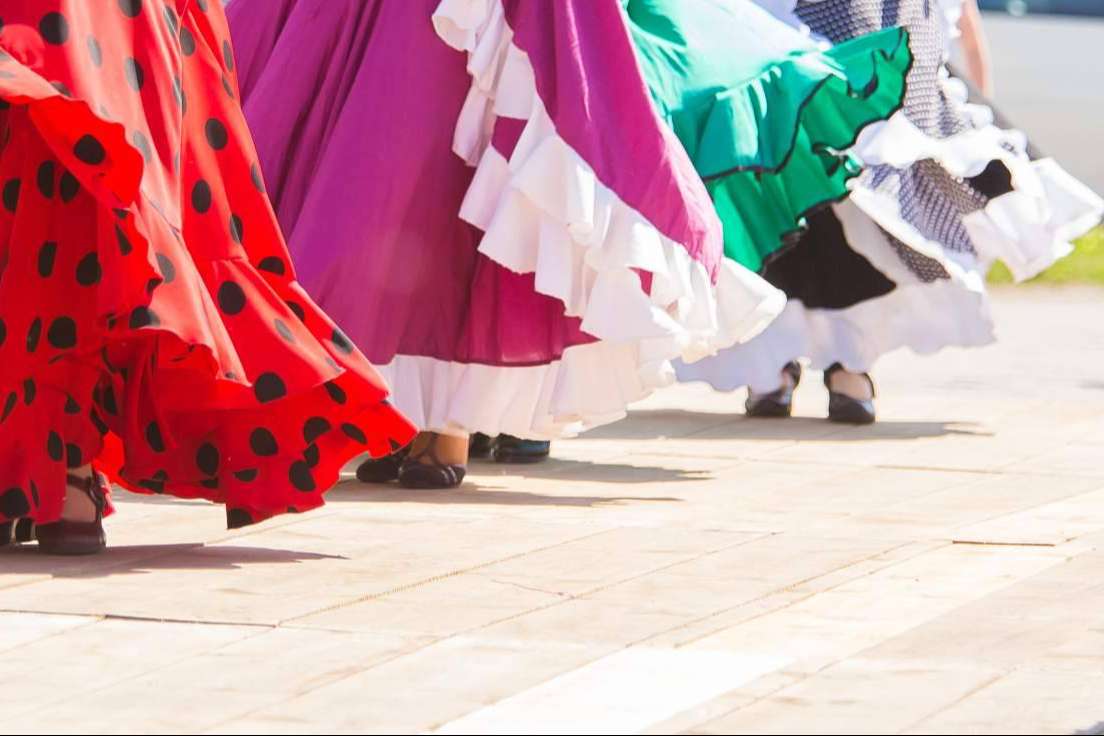 Sobre Falda Flamenca. Faldas De Baile Flamenco 2022