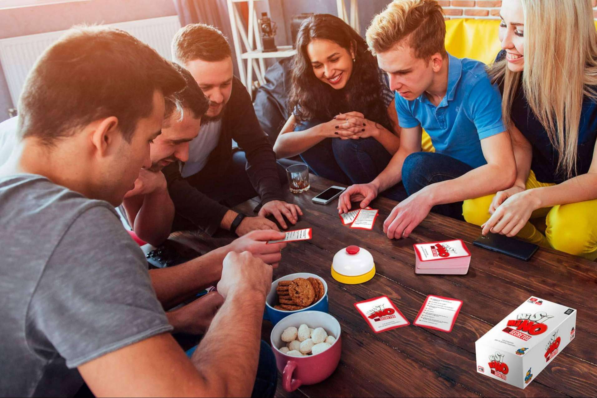 El party game para jóvenes adultos