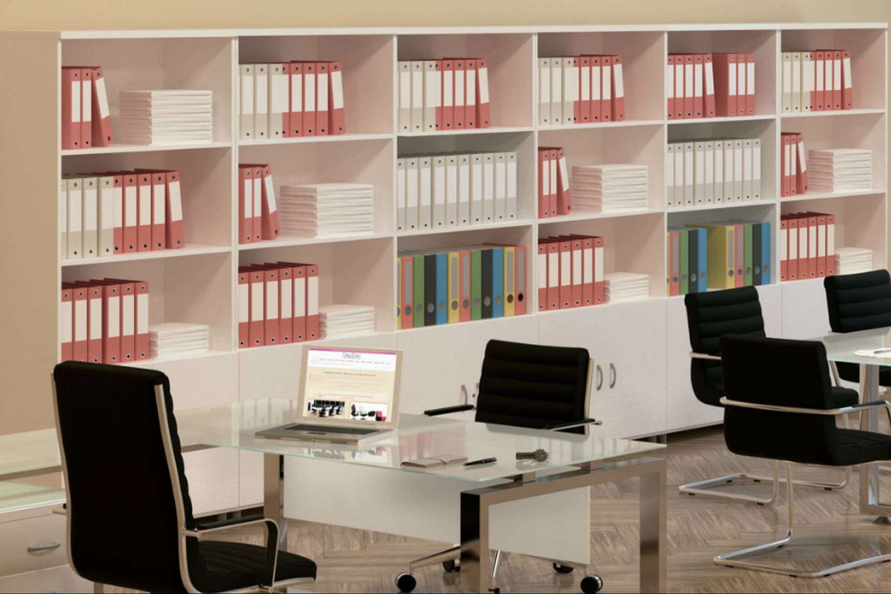 Librerías y armarios de oficina para archivar, el catálogo de Office Deco