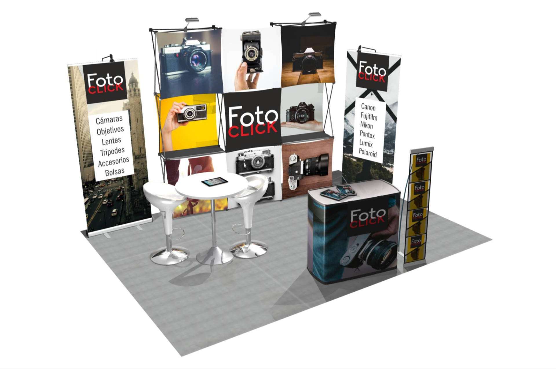 stand nomade para equipos portatiles